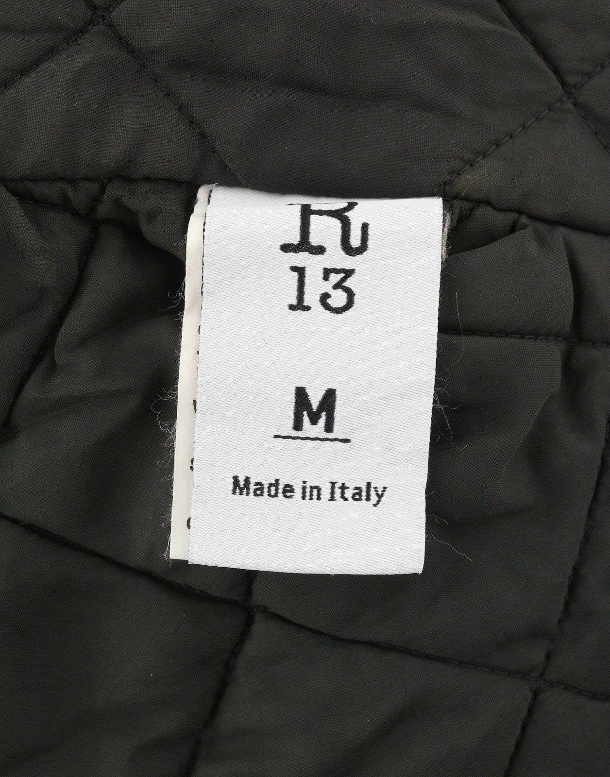 R13 Chain Embellished Cropped Chore Women Jacket M Dusky Grey FW25 RRP2400