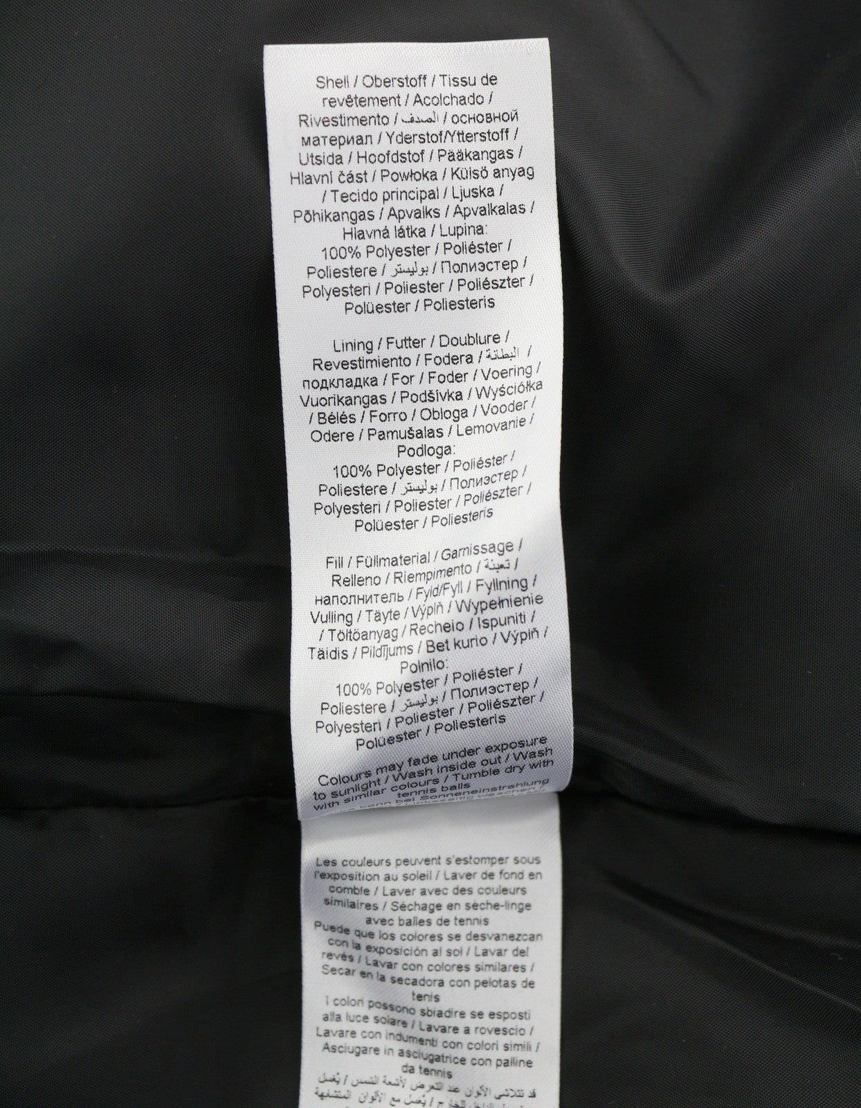 CREAM Soile Women Jacket M Black Drawstring Waist Padded Quilted Oversize RRP169