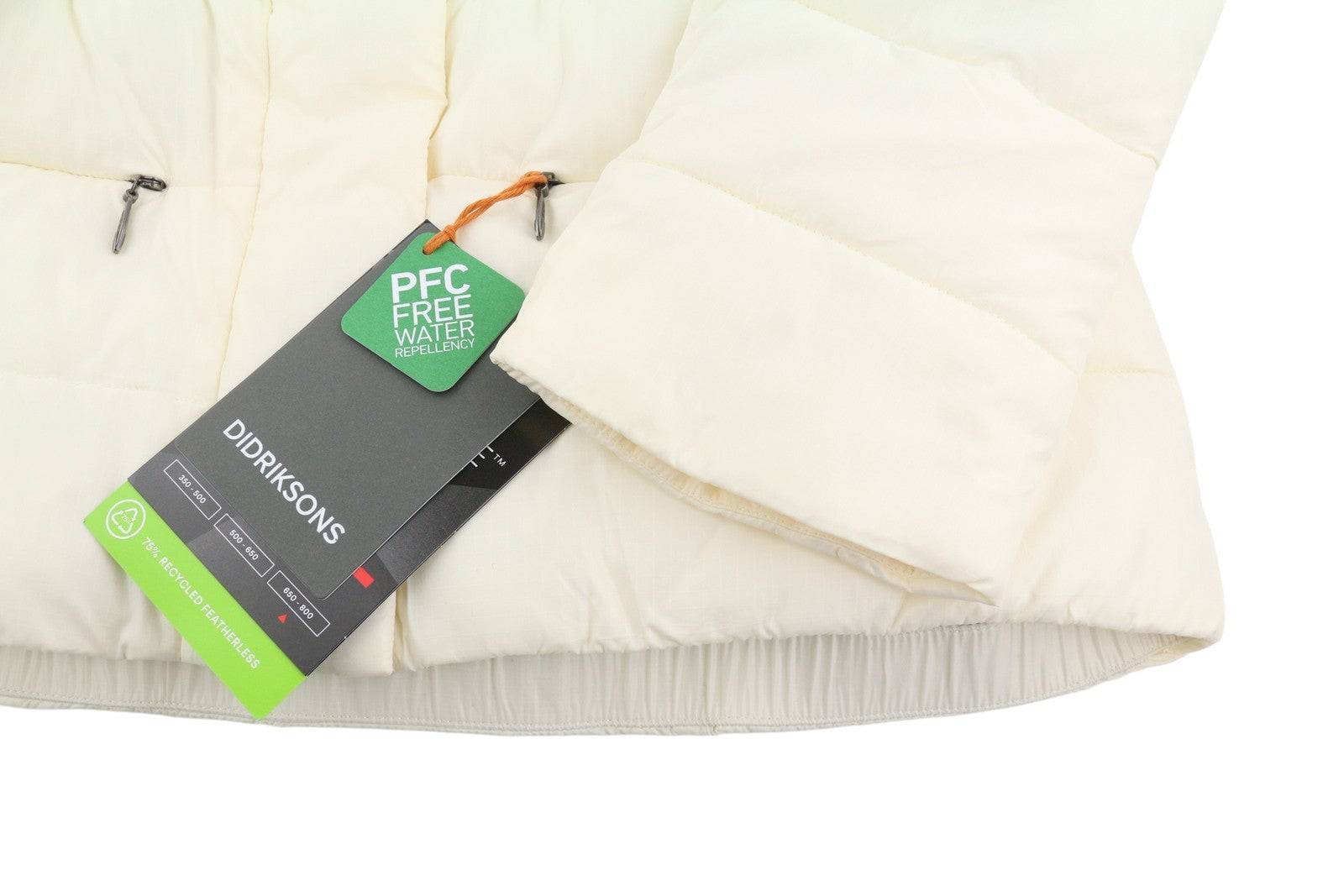 DIDRIKSONS Amela Women Jacket EU42 Ivory 3M Thinsulate Water Repellent RRP195