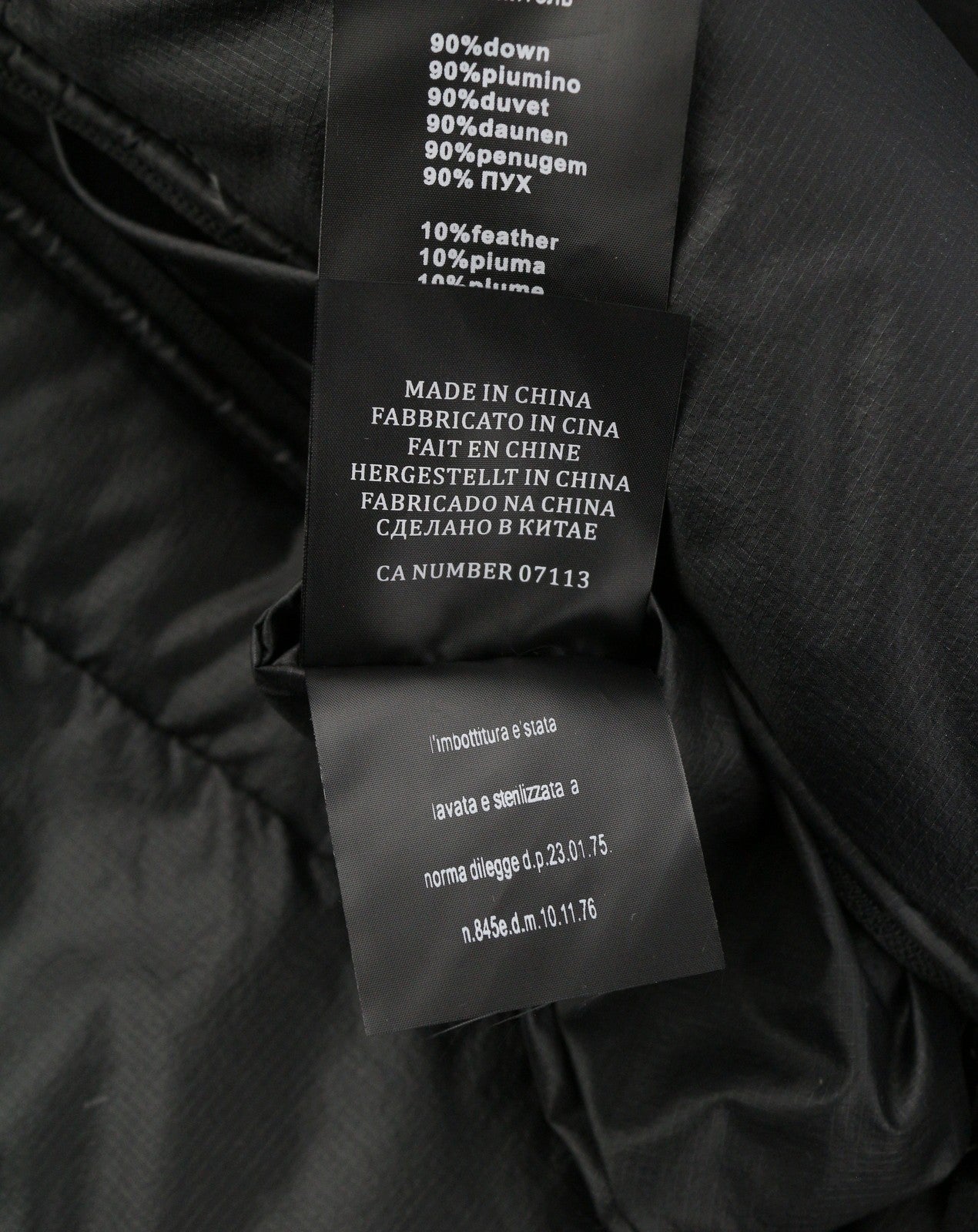 AFTER LABEL Ruby Women Jacket S Black Down Filled Quilted Hooded Puffer RRP540