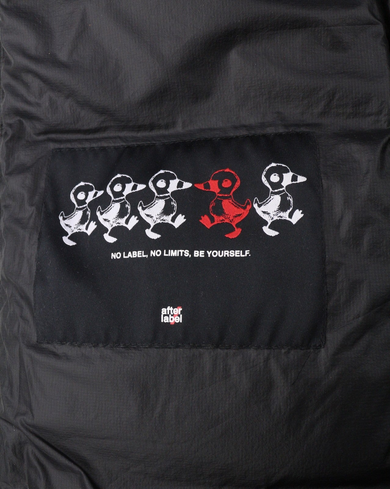 AFTER LABEL Ruby Women Jacket S Black Down Filled Quilted Hooded Puffer RRP540