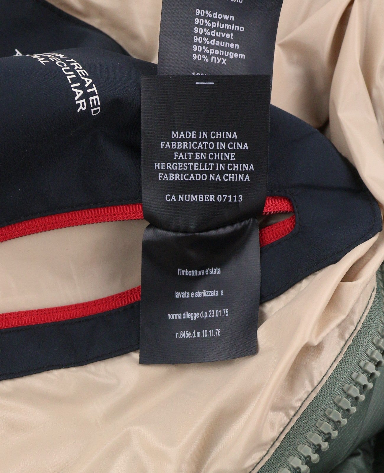 AFTER LABEL Verbier Men Jacket L Green Down Filled Hydrocity Climaheat RRP560