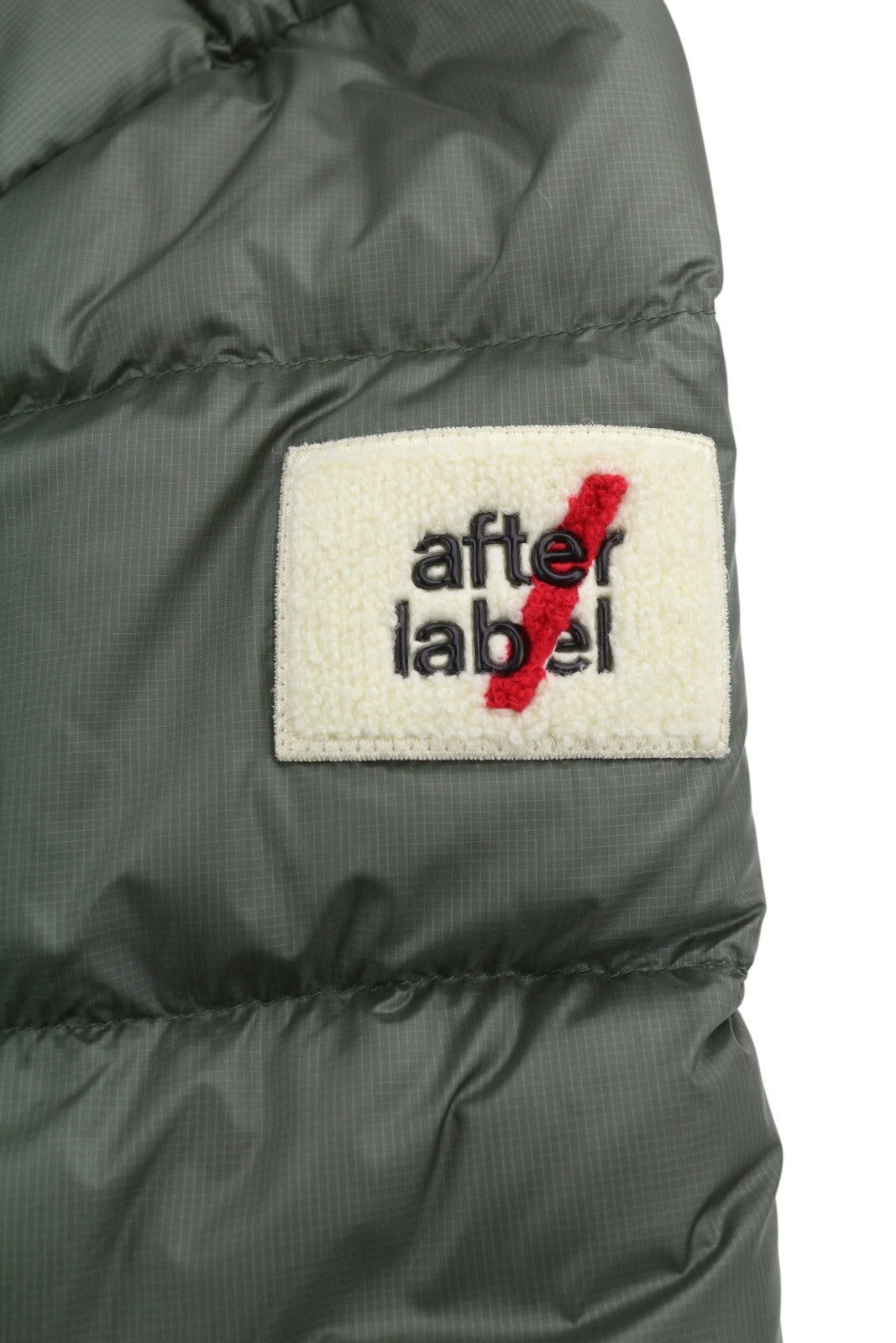 AFTER LABEL Verbier Men Jacket L Green Down Filled Hydrocity Climaheat RRP560