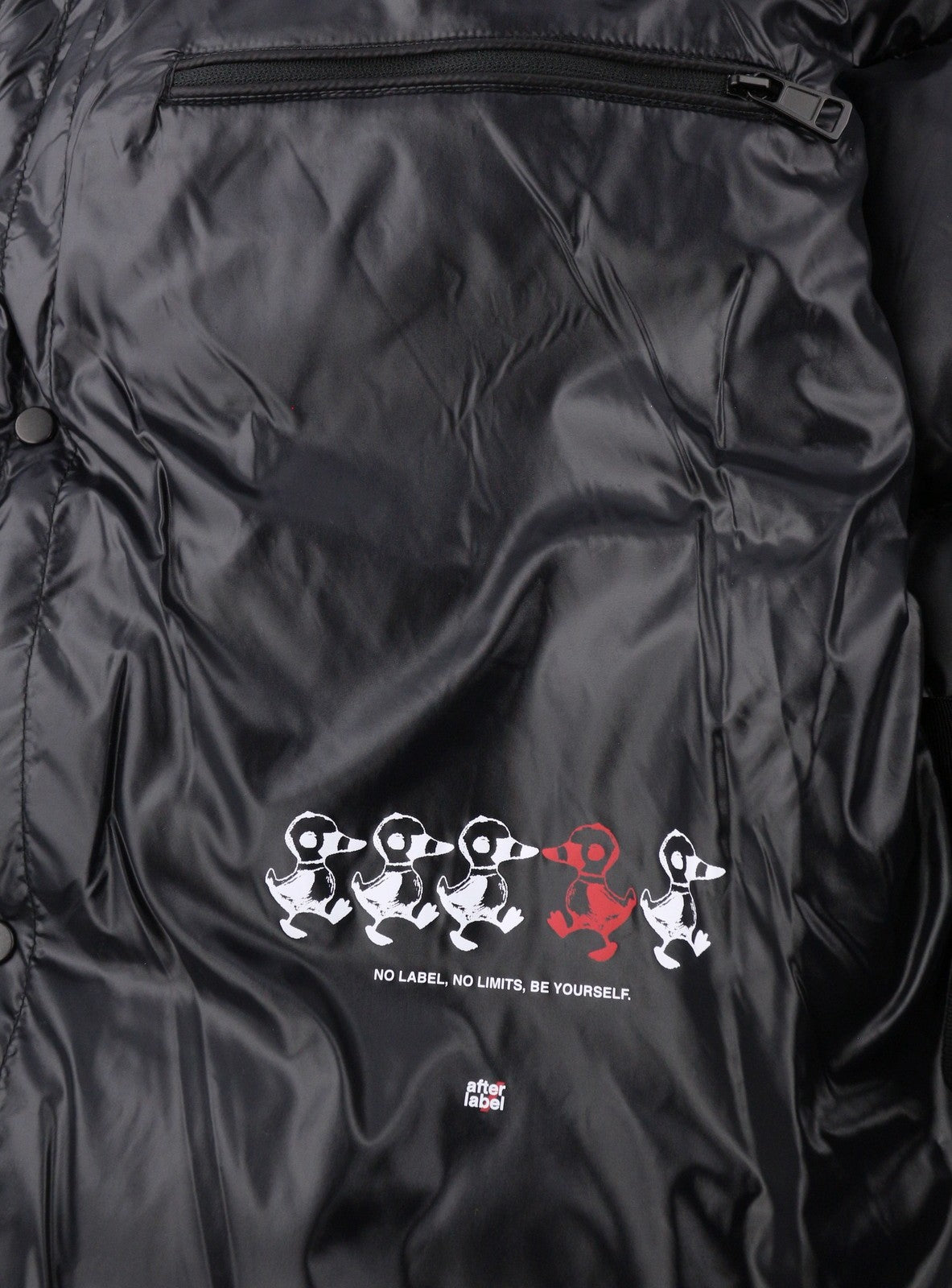 AFTER LABEL Chamonix Men Jacket M Black 650+ Down Filled Performance RRP590