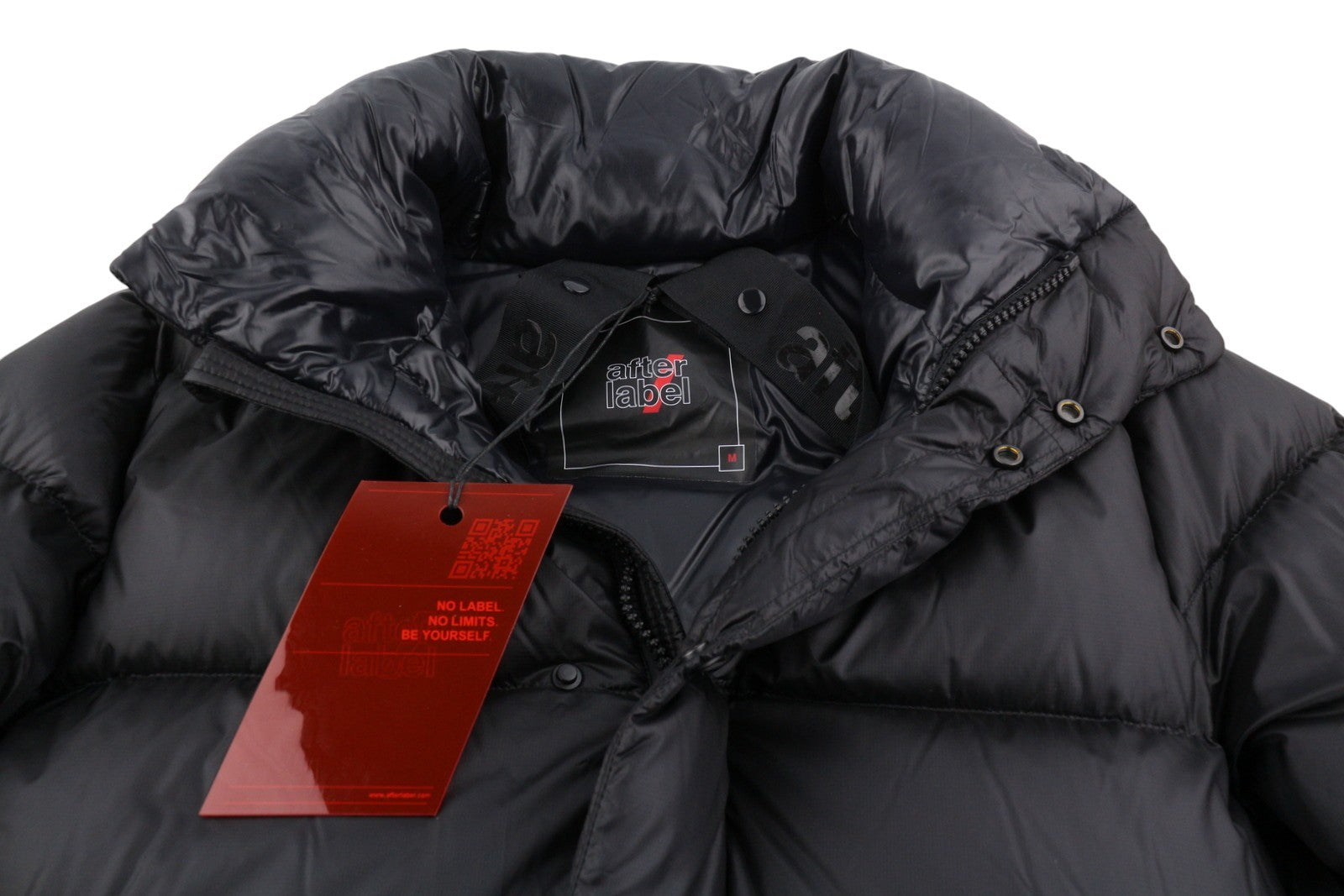 AFTER LABEL Chamonix Men Jacket M Black 650+ Down Filled Performance RRP590