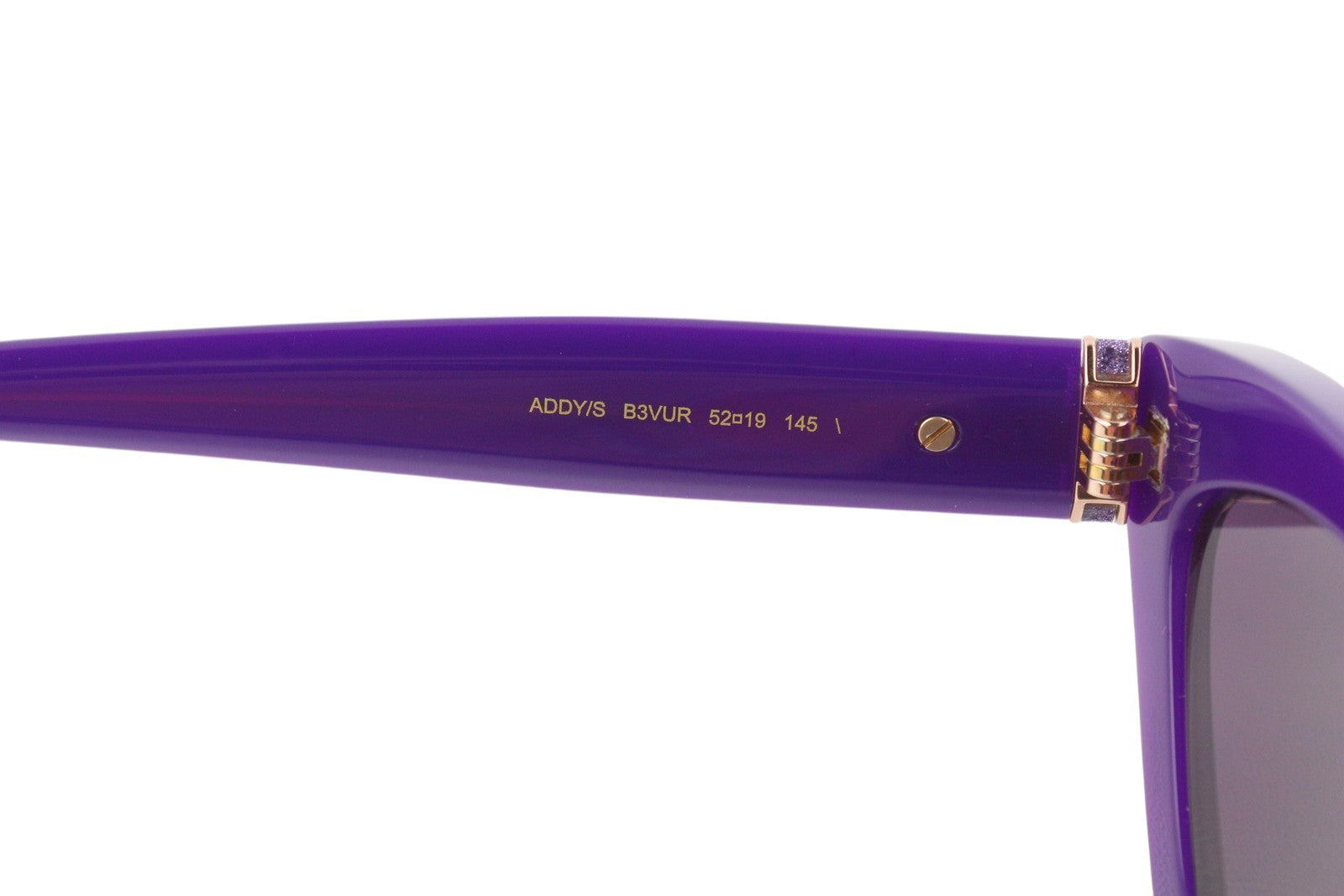 JIMMY CHOO Addy/S Women Sunglasses OS Purple Frame Cat-Eye Tinted Lens RRP315