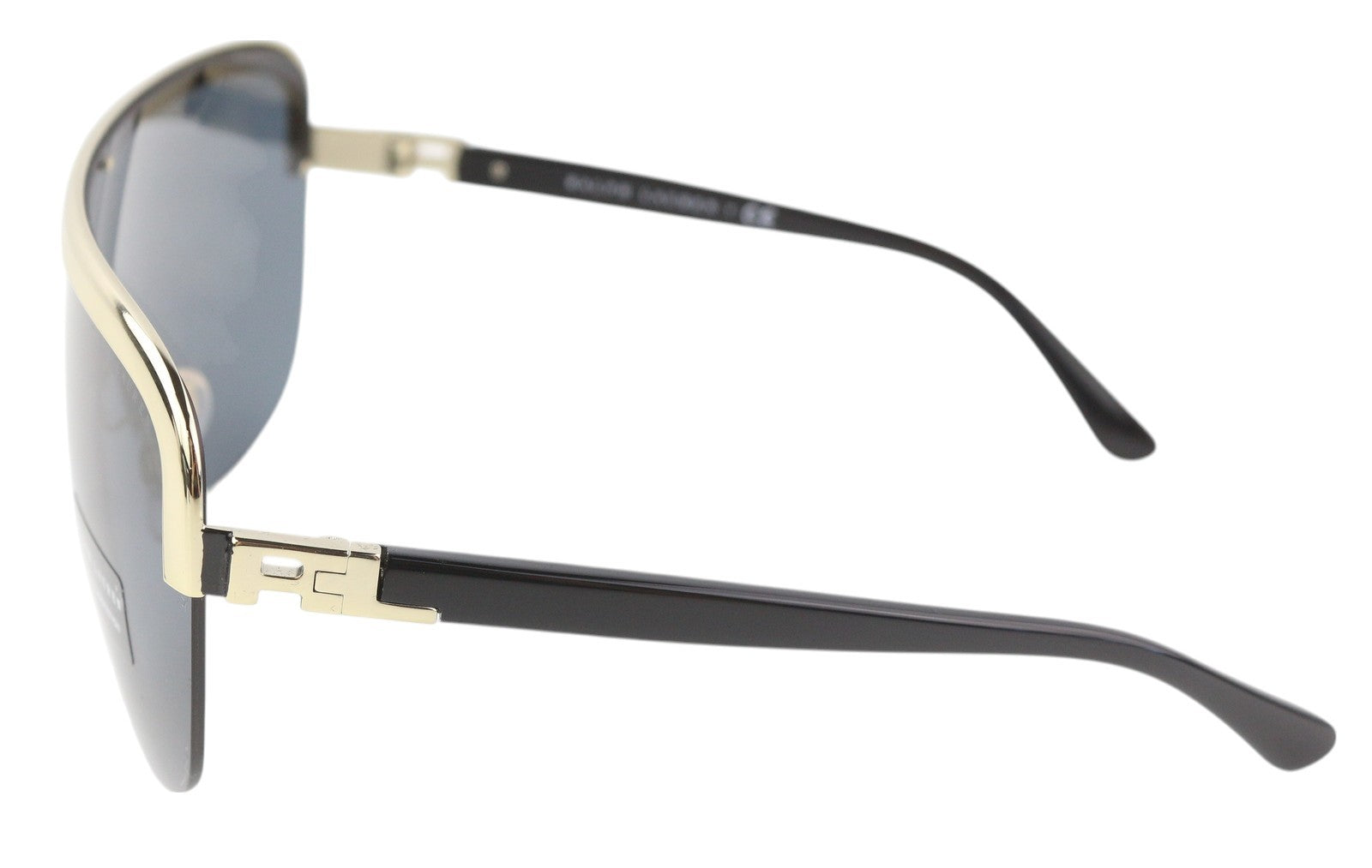 RALPH LAUREN 0RL7057 Women Sunglasses OS Black UV Gold Accent Casual Frame