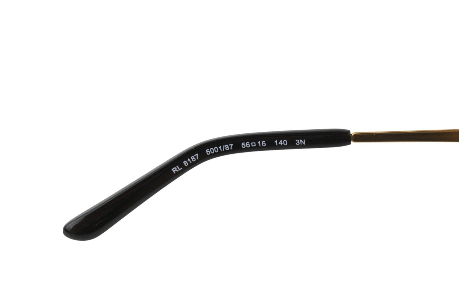 RALPH LAUREN 0RL8187 Women Sunglasses OS Black UV Tinted Classic Style