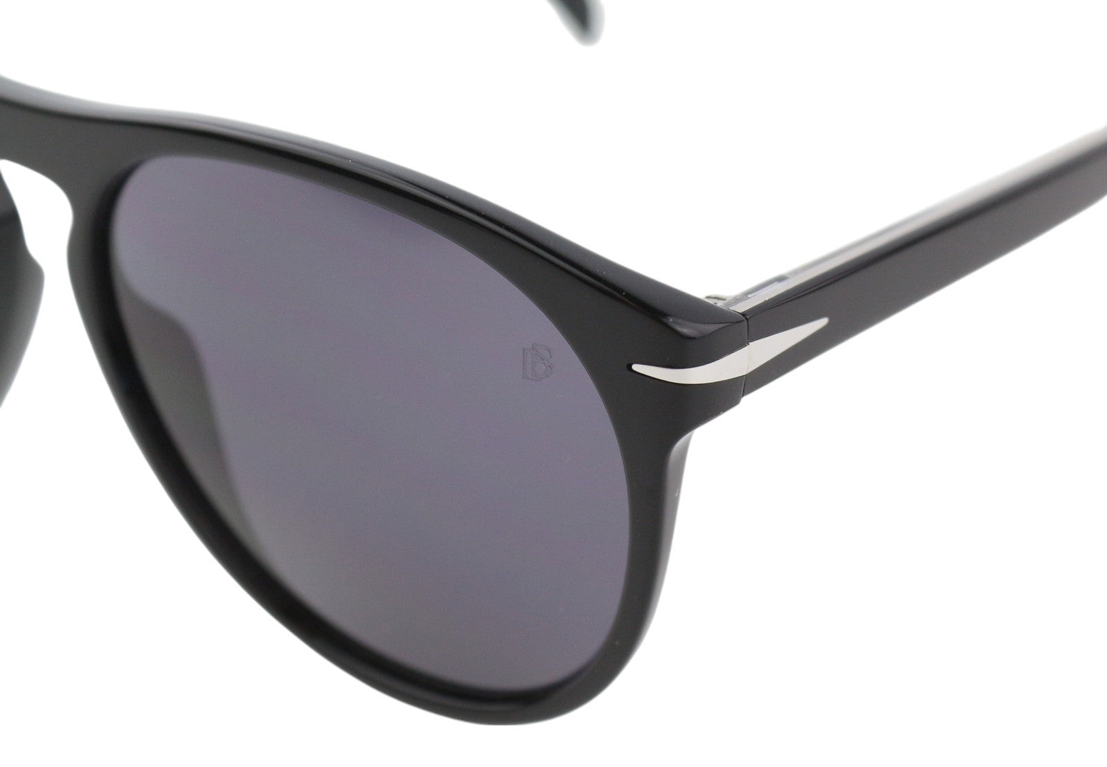 DAVID BECKHAM DB1008/S Men Sunglasses OS Black Square Tinted Polarized Casual