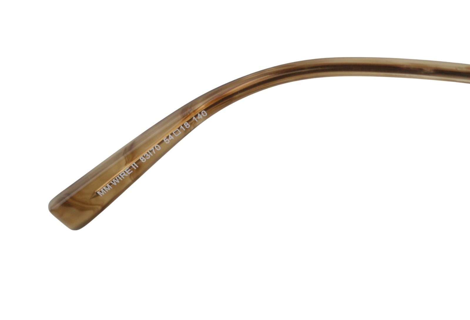 MAX MARA Wire II Women Sunglasses OS Brown Pilot Frame Tinted Casual RRP210