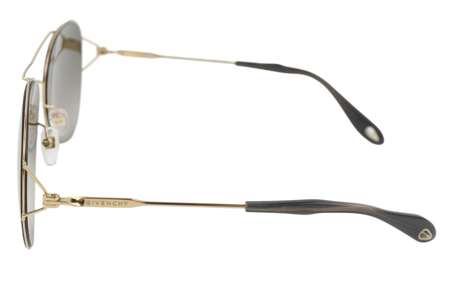 GIVENCHY GV 7005/S Women Sunglasses OS Gold Tone Pilot Tinted Frame RRP189