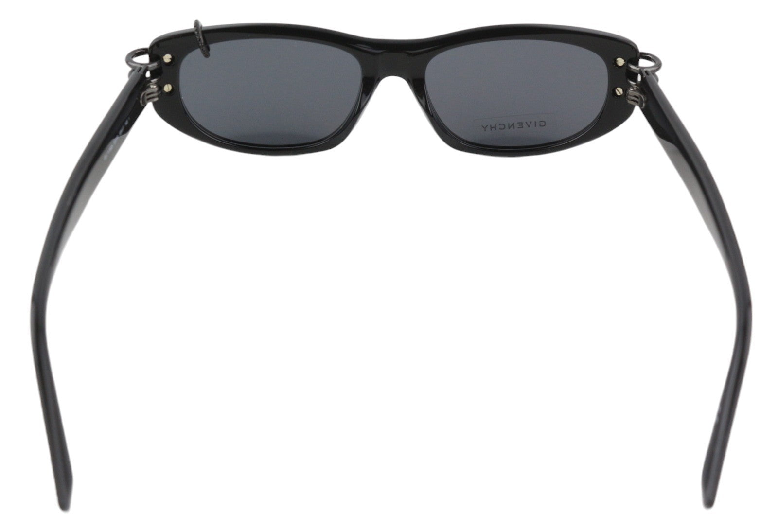 GIVENCHY GV 7176/S Women Sunglasses OS Black Cat-Eye Tinted Logo Casual RRP255