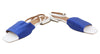 Blue Other Fabric Sandals