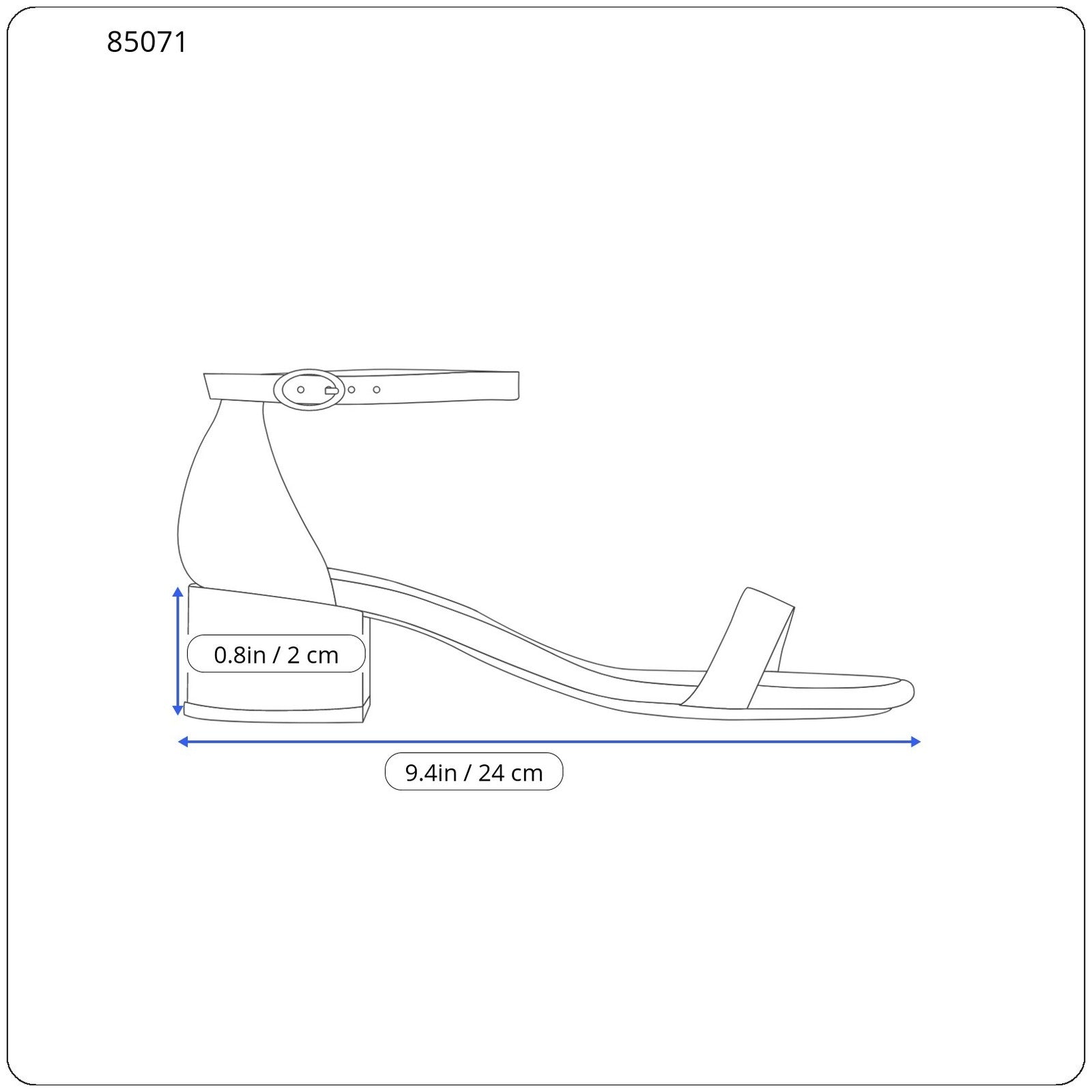 EMPORIO ARMANI X3Q065 Women Sandals EU37 Blue Leather Flat Logo Print RRP212