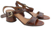 Brown Leather Heels