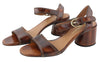 Brown Leather Heels