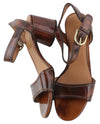Brown Leather Heels