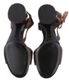 Brown Leather Heels