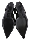 Black Leather Heels
