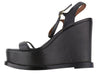 Black Leather Sandals