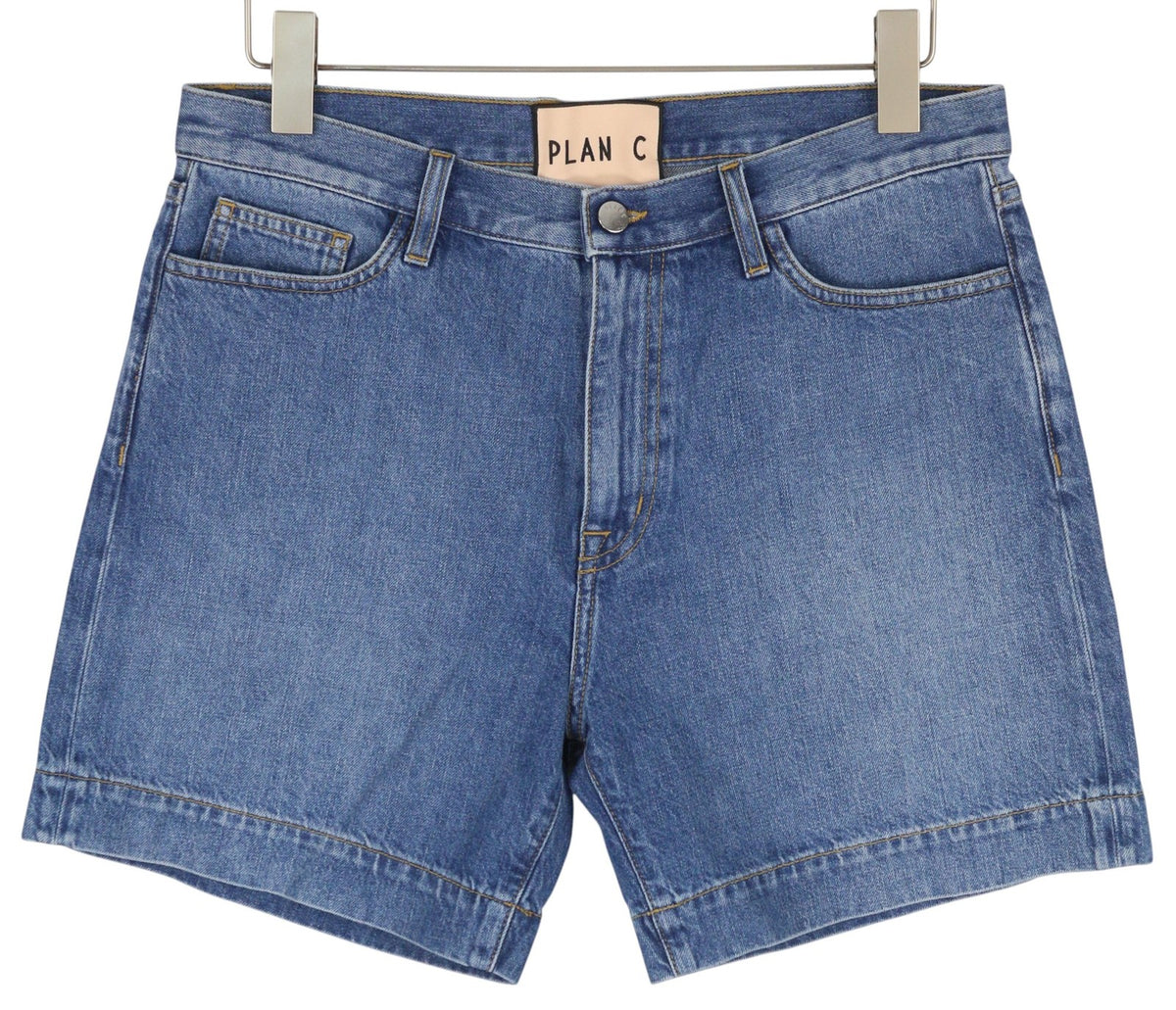 Blaue Jeansshorts