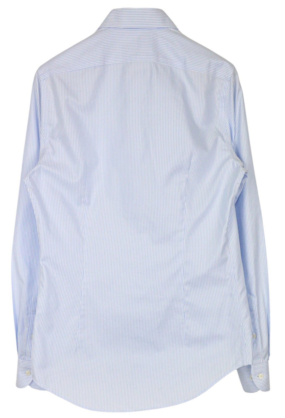 SUITSUPPLY Men's Shirt 40L/15 3/4L Extra Slim Blue Pure Cotton Long Sleeve