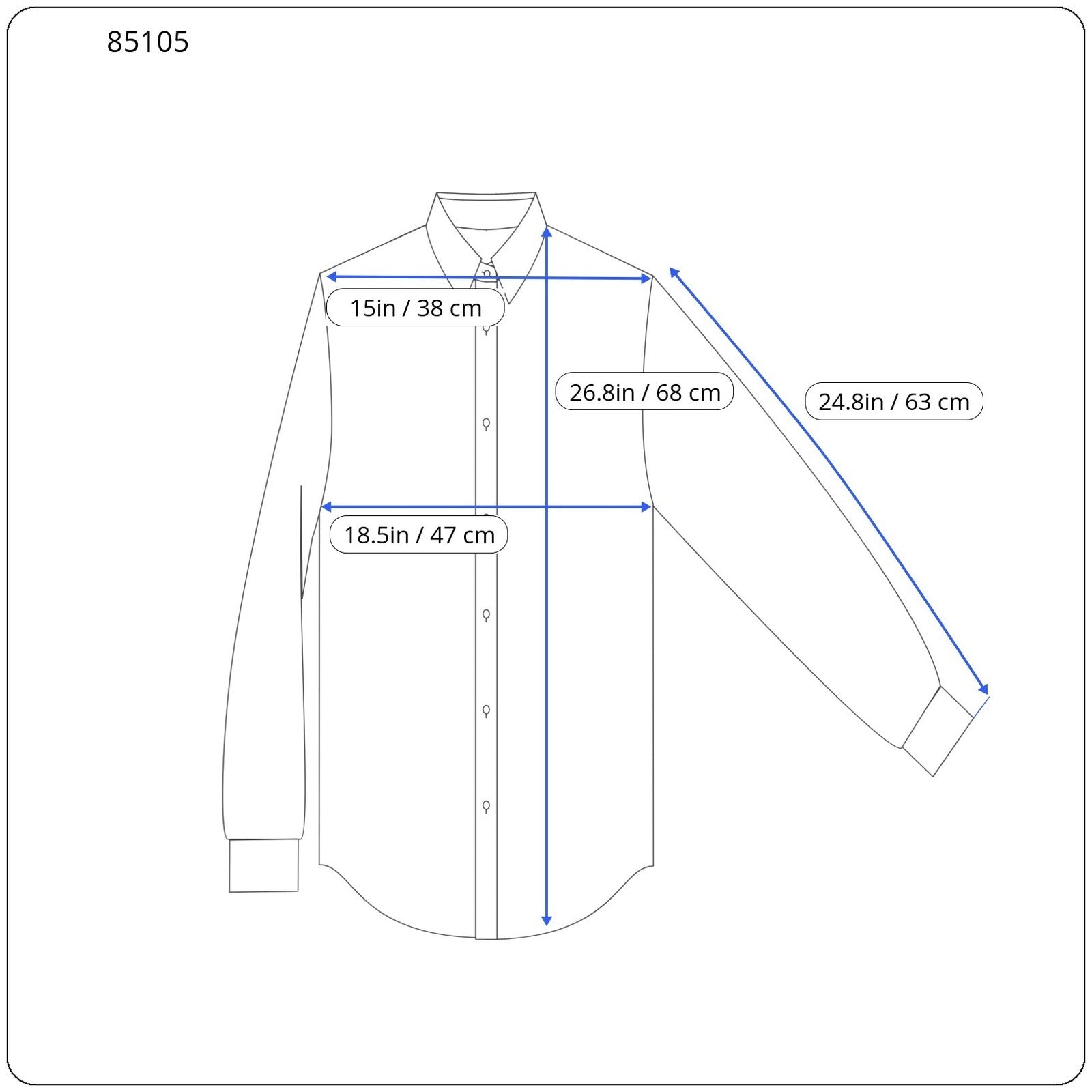 GANT Stretch Broadcloth Dot Women Shirt EU36 White Button-Up Spread Collar