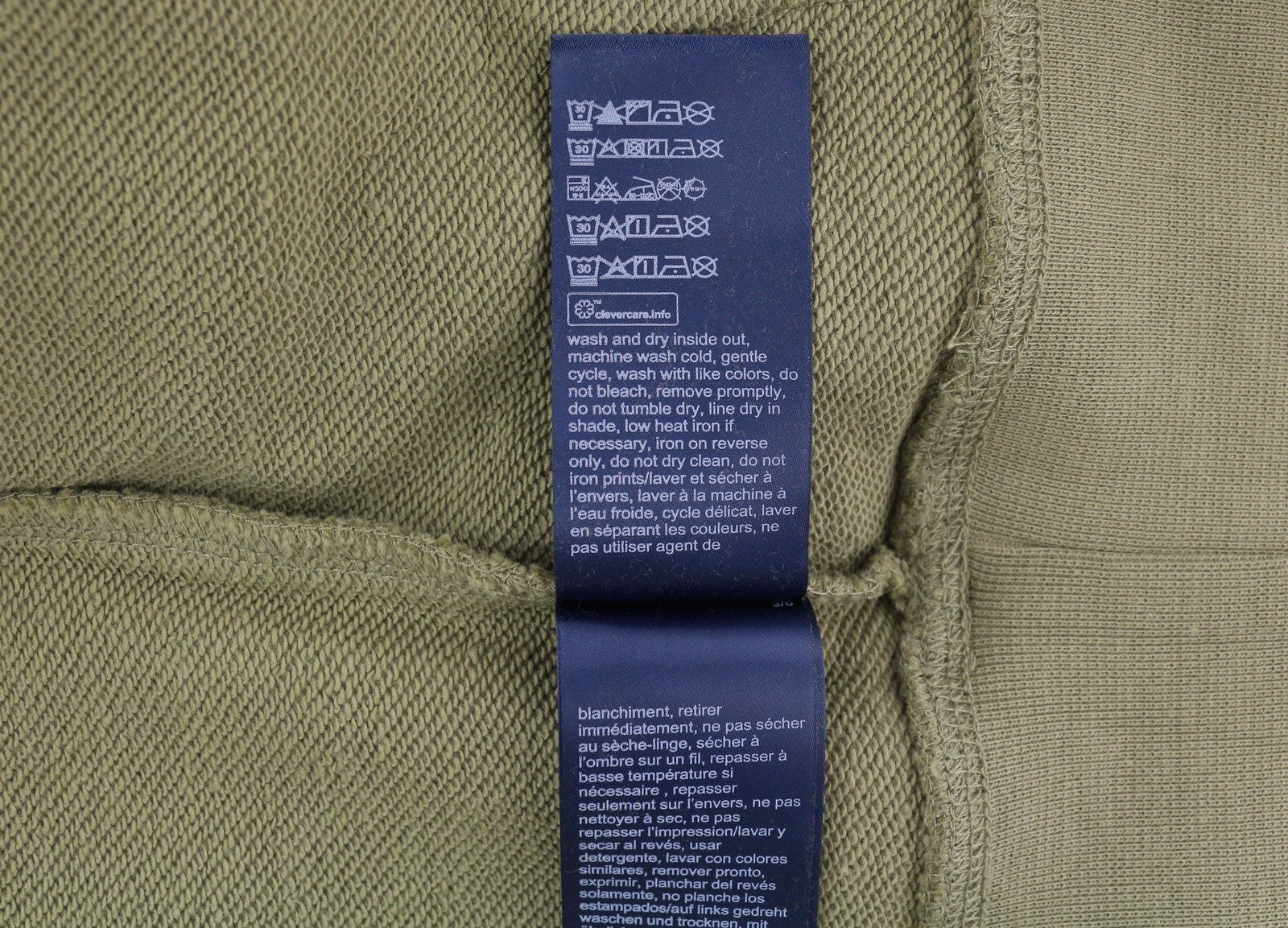 TOMMY HILFIGER Square Logo Men Hoodie L Brown Hooded Kangaroo Pocket