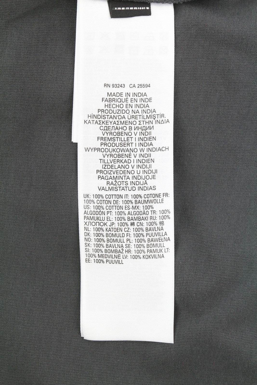 DIESEL T-Juslan-LS Men T-Shirt XL Grey Crew Neck Long Sleeve Stretch