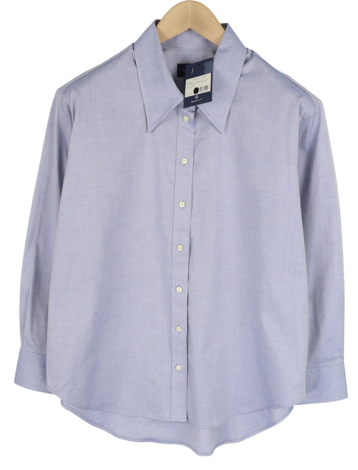 Button-Up Oversized Collar Relaxed