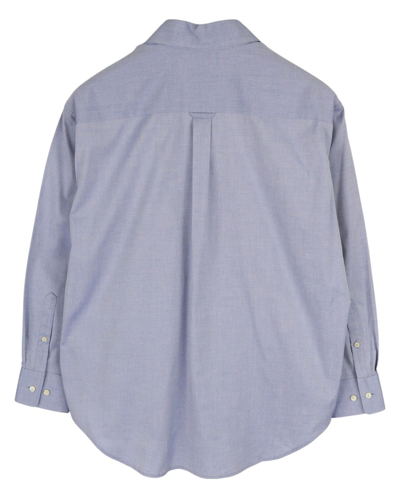 GANT Oversized Collar Relaxed Women Shirt EU36 Blue Long Sleeve Button-Up