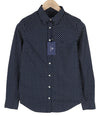 Button-Up Stretch Broadcloth Dot