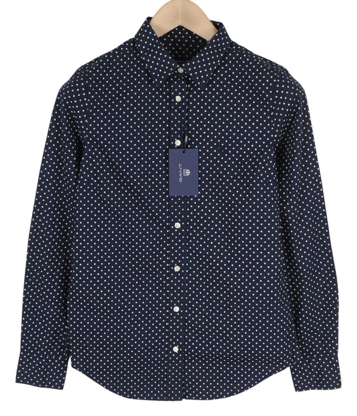 Button-Up Stretch Broadcloth Dot