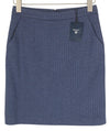 Blue Cotton Skirt
