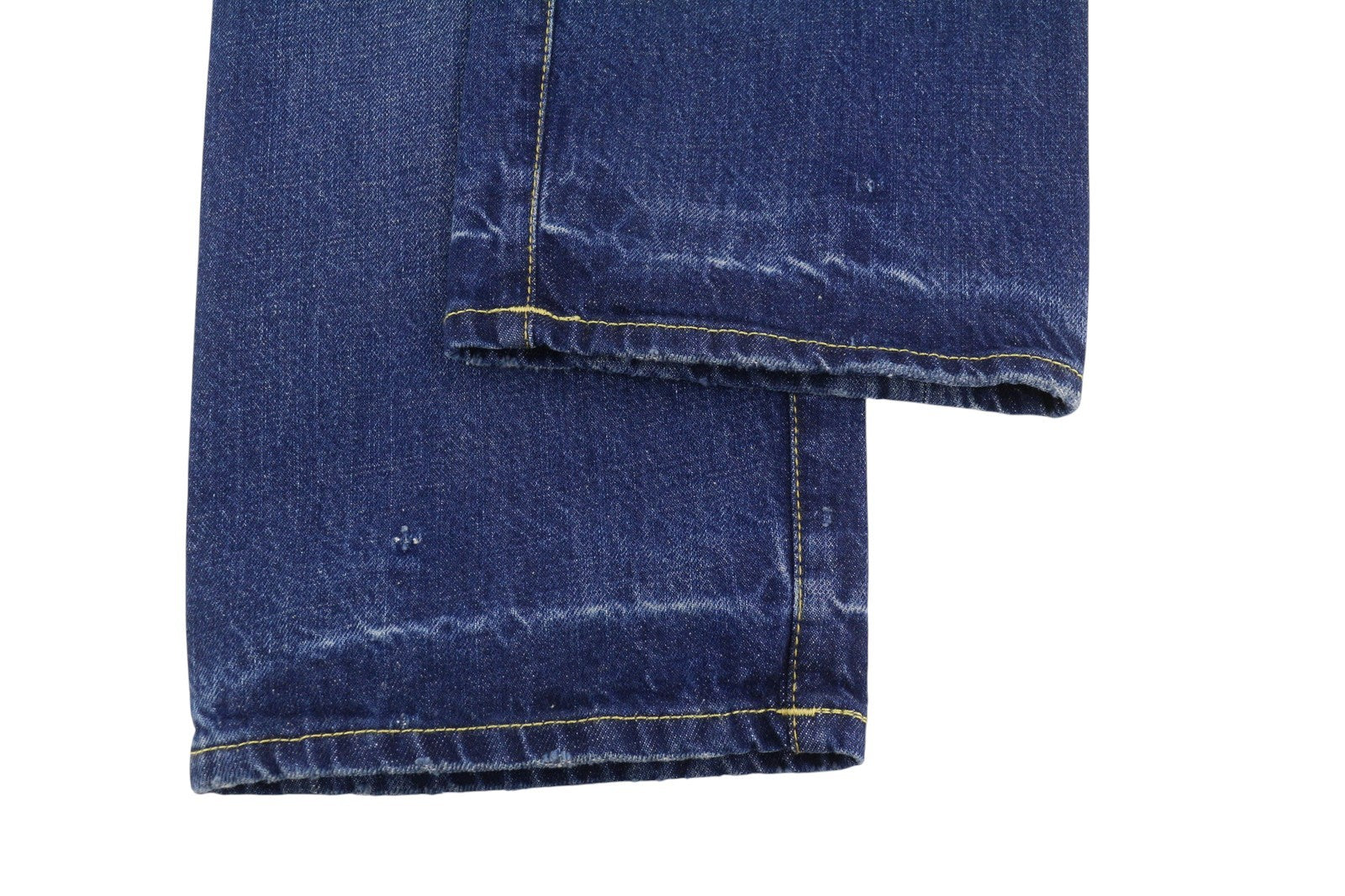 R13 Cross Over Women Jeans 27 Oasis Blue Faded Distress Asymmetrical PS26 RRP946