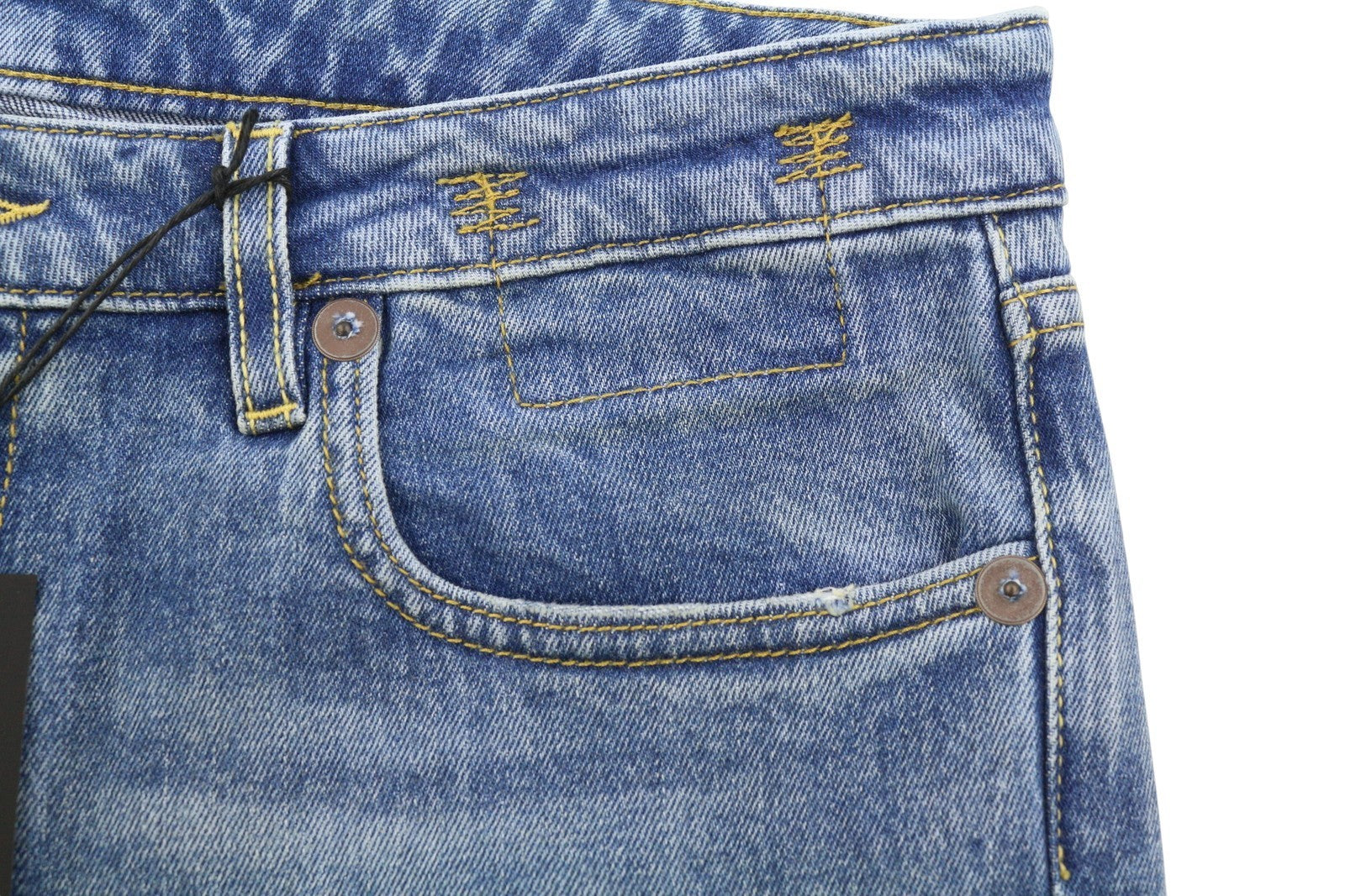 R13 Kick Fit Women Jeans 32 Jasper Stretch Cropped Whiskers Faded Flare PS26