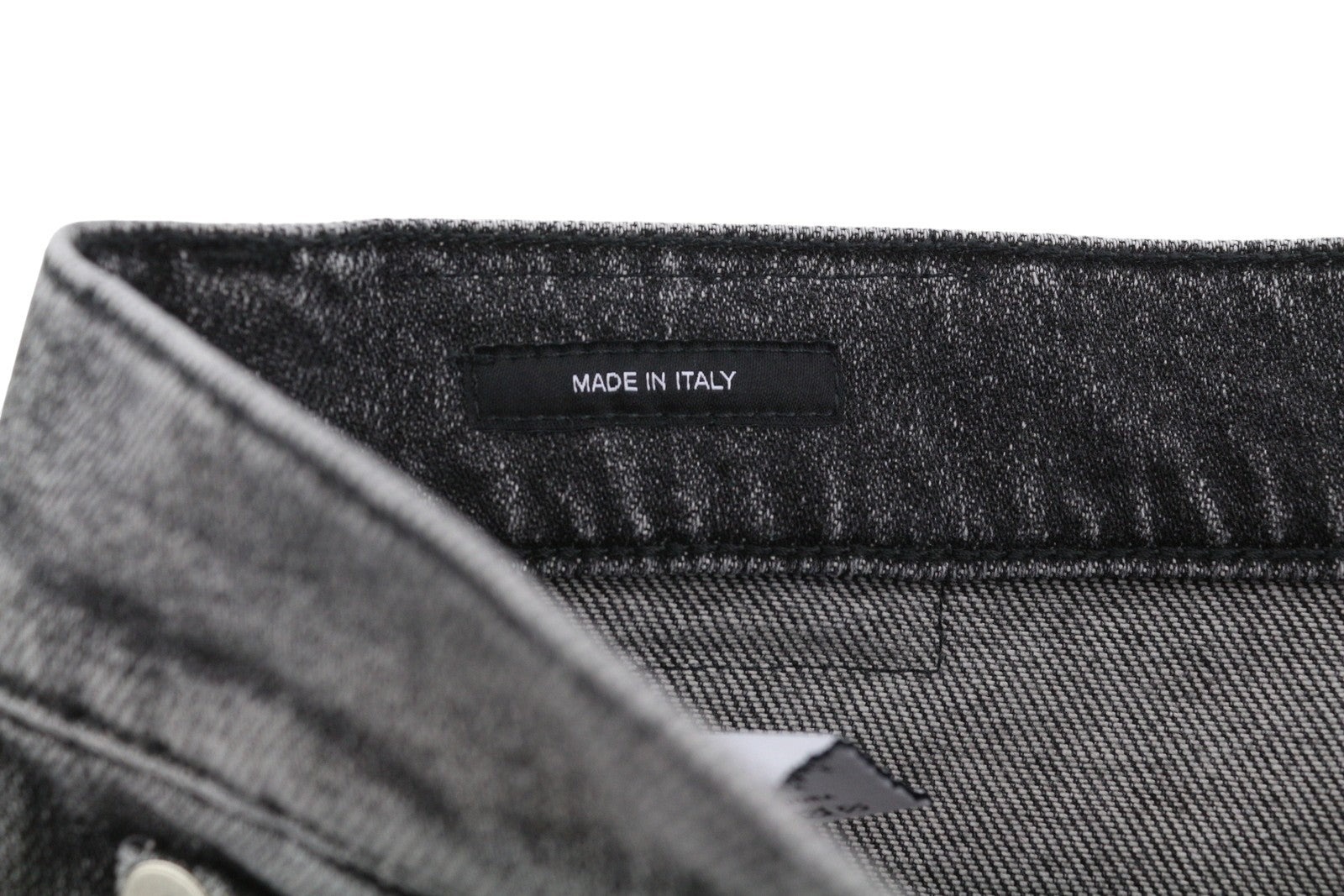 R13 Boyfriend Women Jeans 27 Vintage Grey Faded Distress Cropped PS26 RRP595