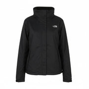 THE NORTH FACE Resolve Women Jacket XL Black DryVent Hidden Hood Lightweight