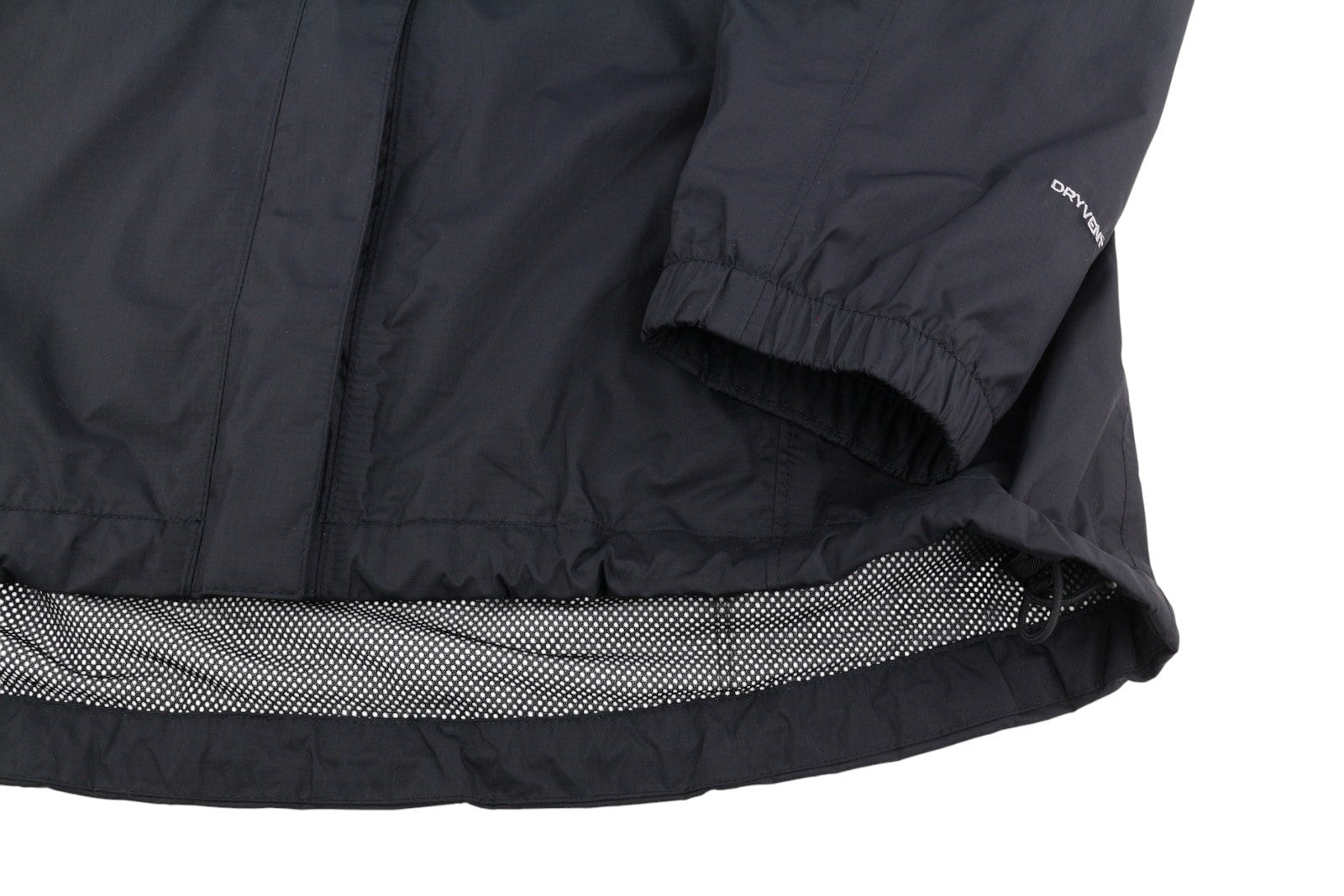 THE NORTH FACE Resolve Women Jacket XL Black DryVent Hidden Hood Lightweight