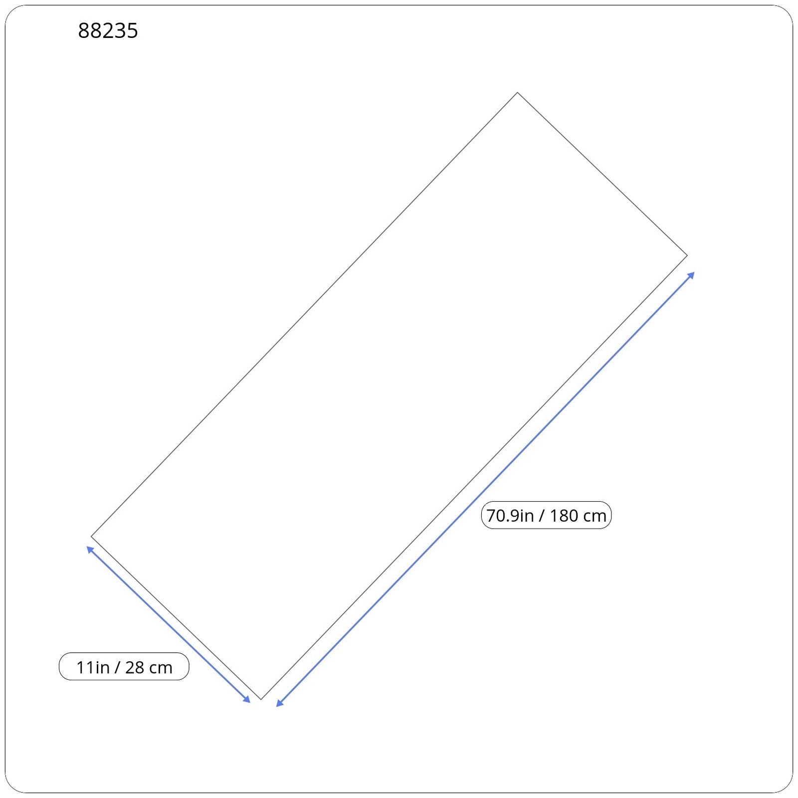 GANT Holiday Fair Isle Men Scarf OS Evening Blue Wool Knit Patterned Unisex
