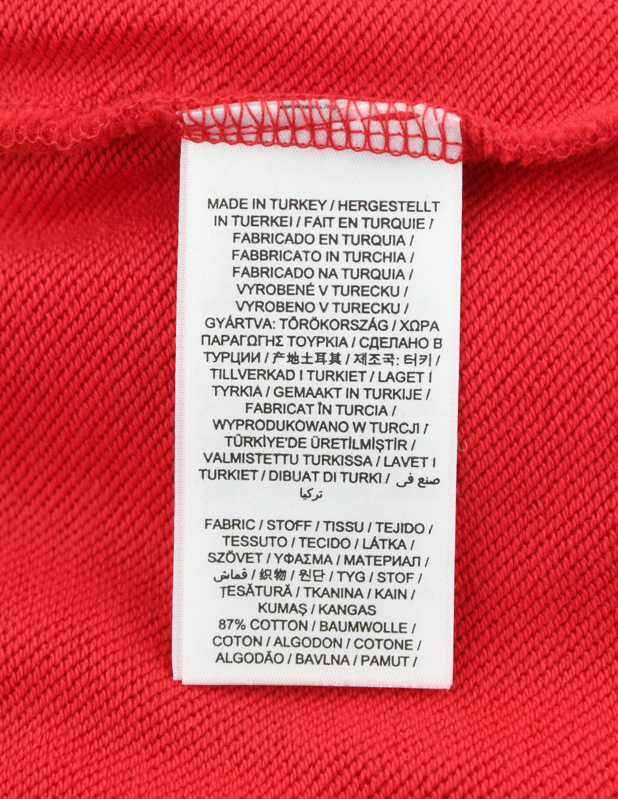 GANT Retro Shield Sweatpants Women Trousers S Bright Red Drawstring Waist Jogg