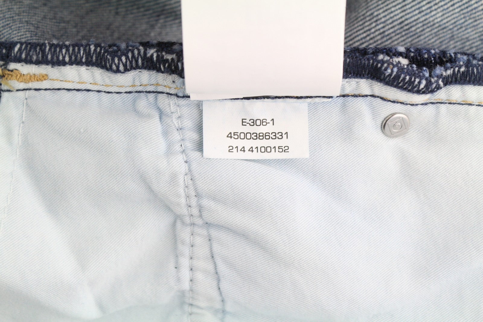 GANT Icon G Hw Flare Women Jeans W33 Mid Blue Whiskers Faded Zip Fly