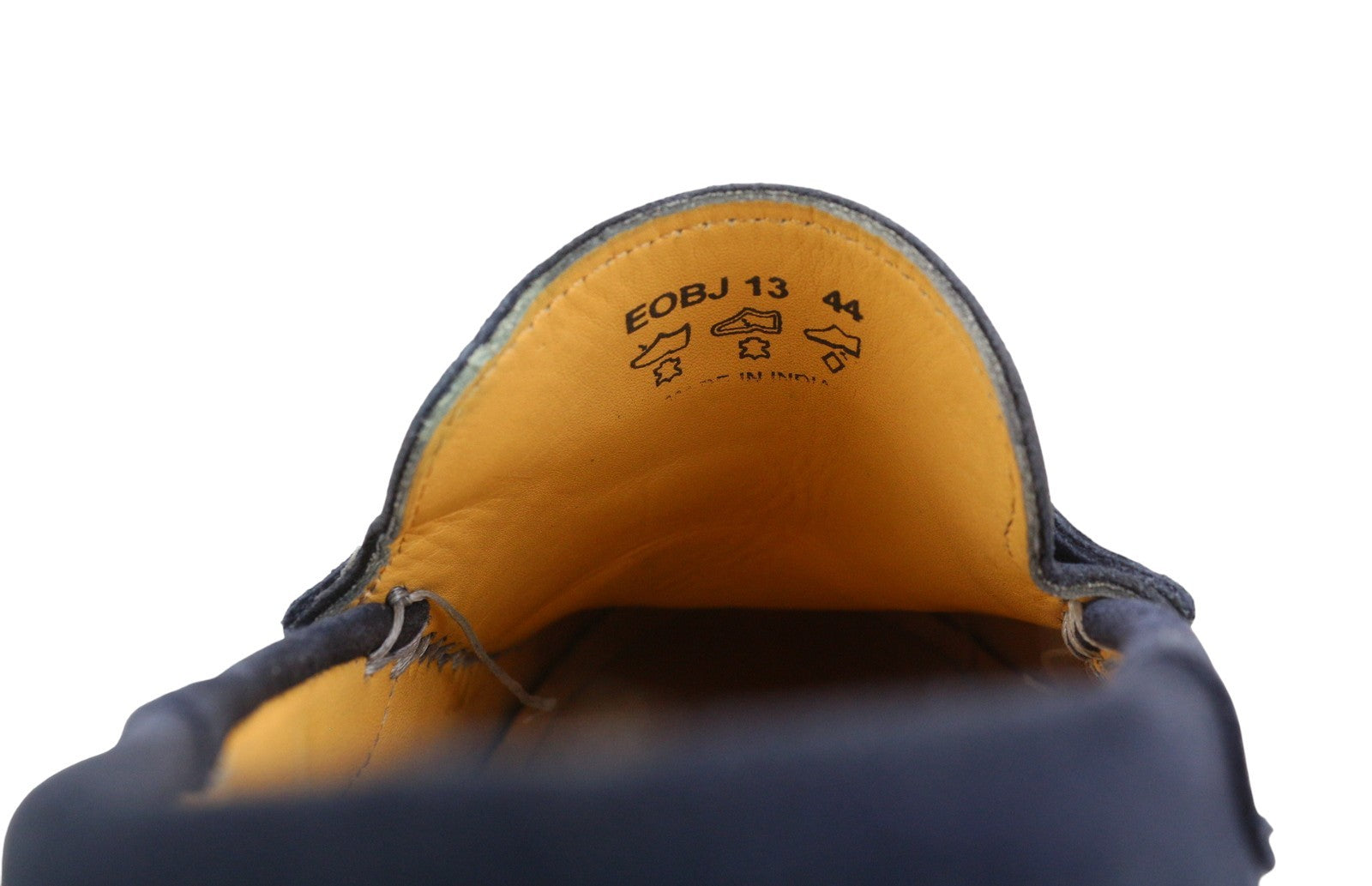 HARMONT & BLAINE Men Casual Shoes EU44 Dark Blue Suede Leather Slip On Mocassino