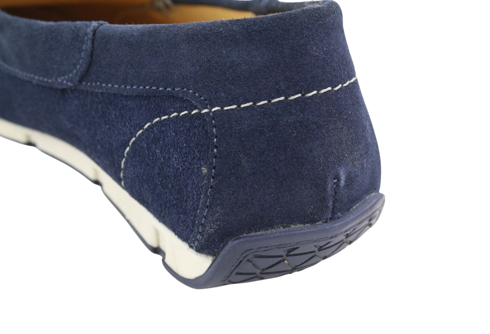 HARMONT & BLAINE Men Casual Shoes EU44 Dark Blue Suede Leather Slip On Mocassino