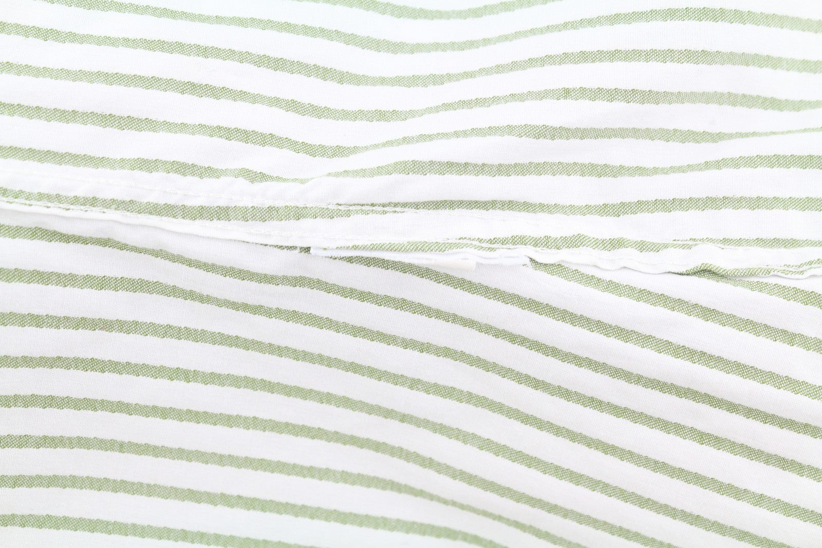 TOMMY HILFIGER Women Shirt XS Green Pinstriped Button-Up Spread Neck Stretch