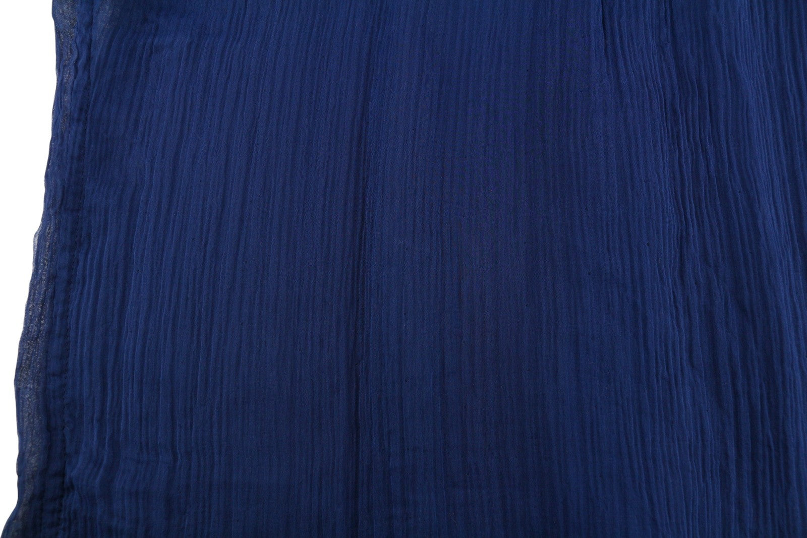 SUISTUDIO Charles Women Shirt S Blue Silk Textured Transparent Button-Up