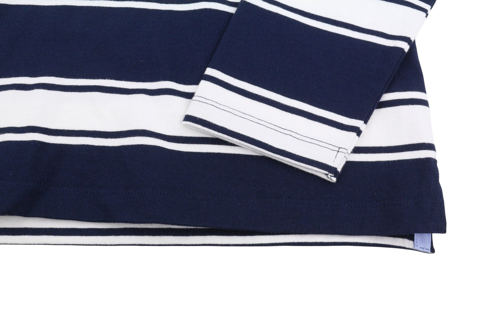 GANT Striped Heavy Rugger Women Dress M Evening Blue Straight Cut Knee-Length
