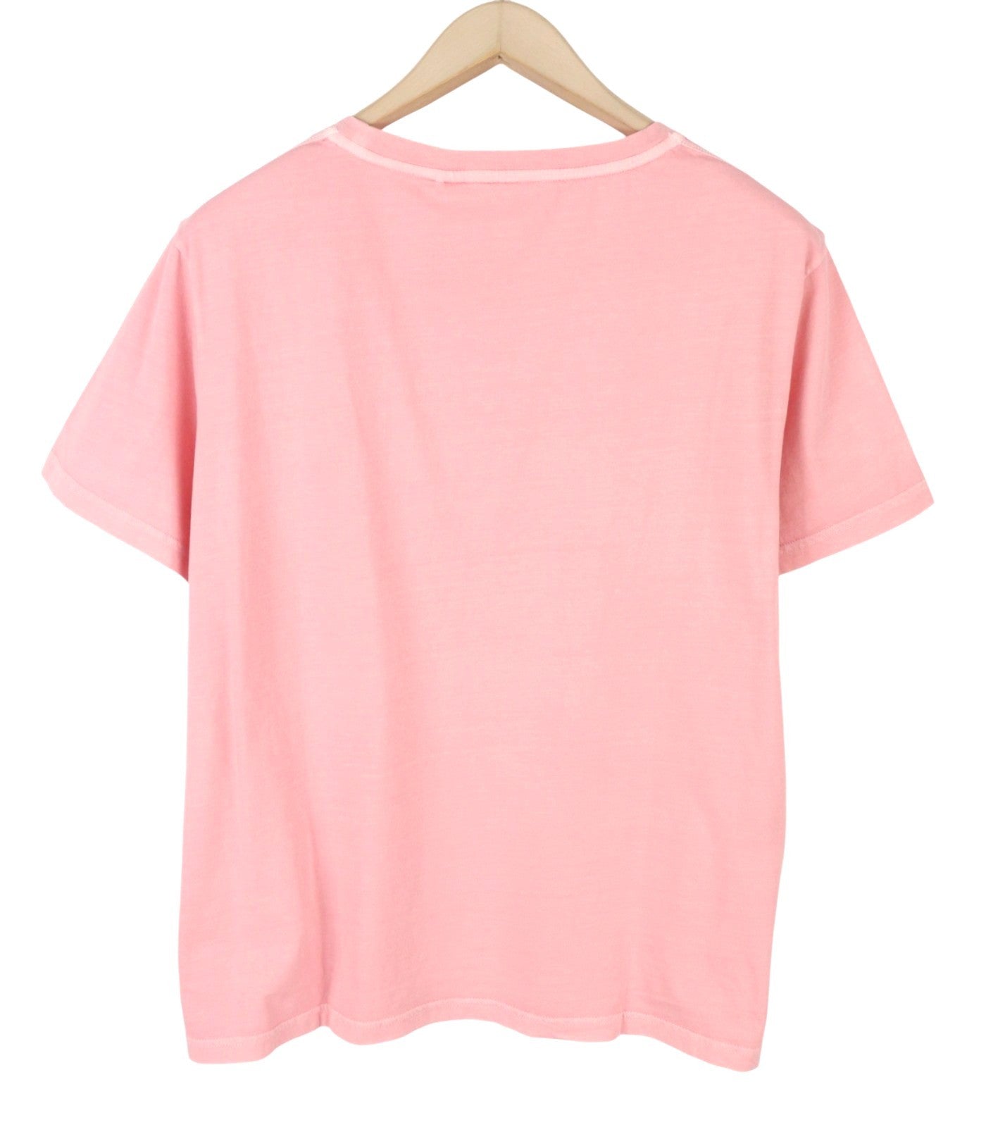 GANT Sunfaded C-Neck SS Men T-Shirt 2XL Preppy Pink Cotton Tricot Short Sleeve