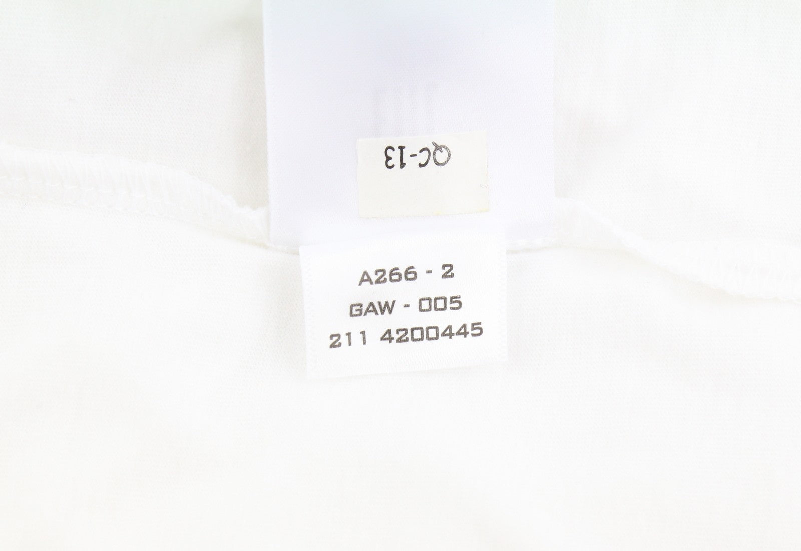 GANT Summer SS Women T-Shirt L White Crew Neck Front Logo Tricot Short Sleeve