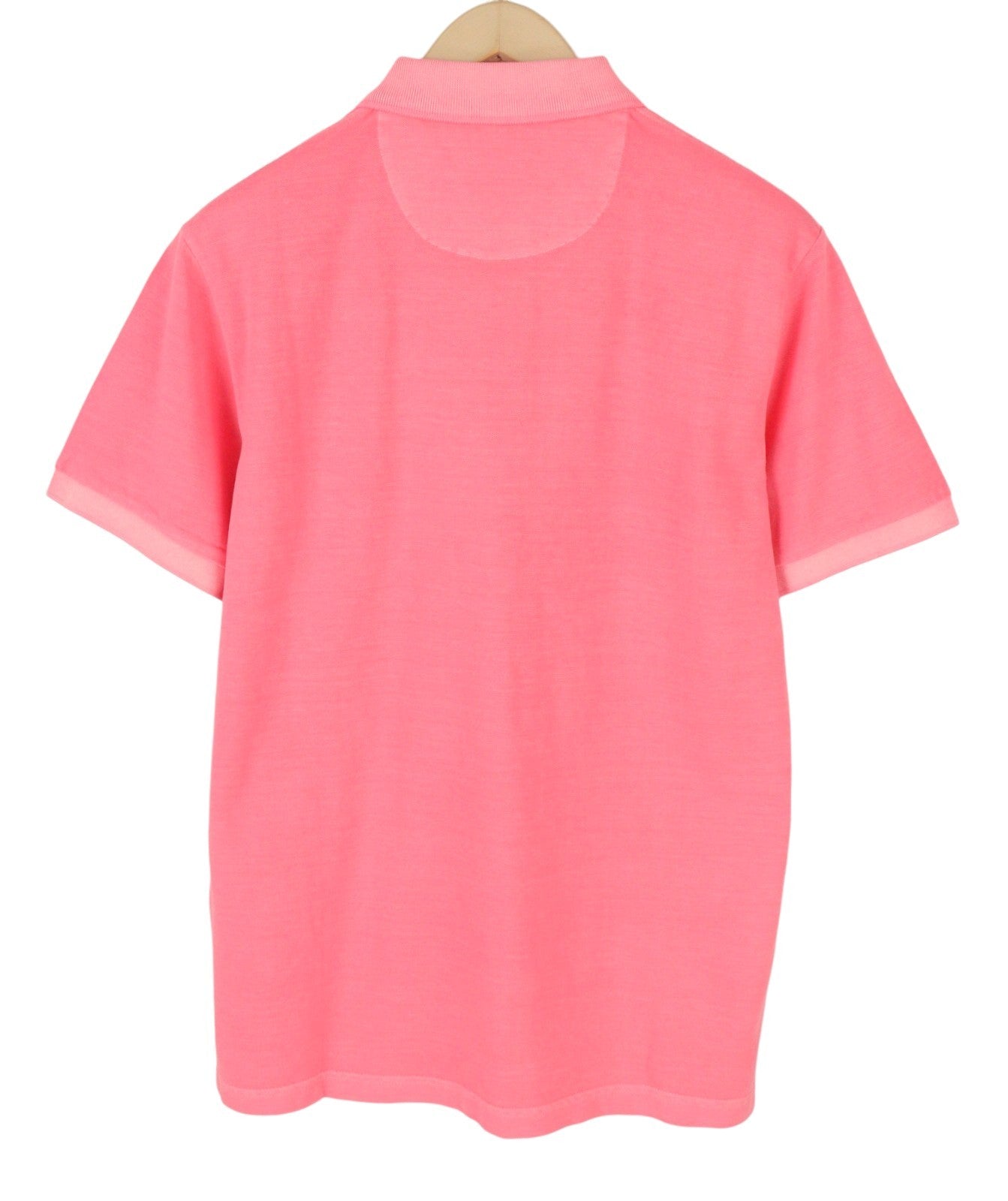 GANT Sunbleached Pique SS Rugger Men Polos M Pink Rose Faded Short Sleeve